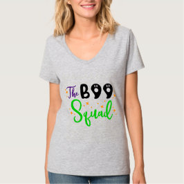 T-shirt The Boo Squad Shirt Cute Halloween Shirt