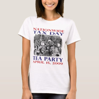 T-shirt Thé -- Chemise de thé de Boston - femmes