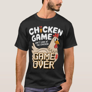 T-shirt The Chicken Game Game Over famille famille
