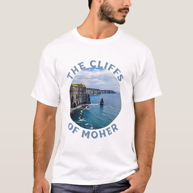 T-shirt The Cliff's Of Moher Co Clare Irlande (Devant)
