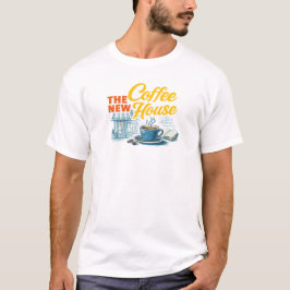 T-shirt The Coffee House Cozy Café Art