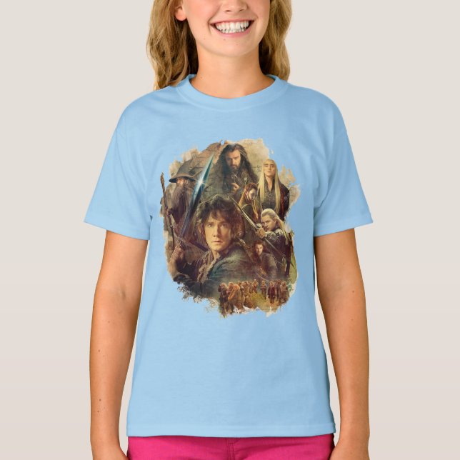 T-shirt The Company and Elves of Mirkwood (Devant)
