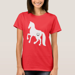 T-SHIRT THÉ CORSE, GIRLS, HORSESHOE