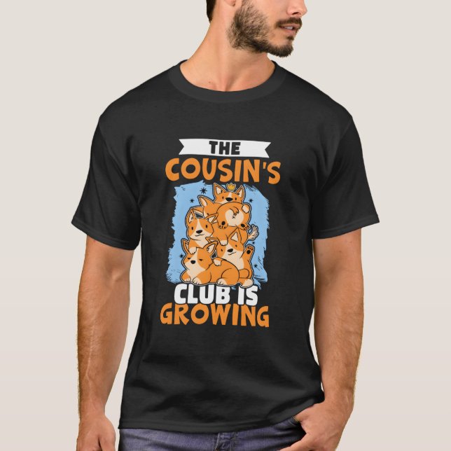 T-shirt The Cousin'S Club Is Growing (Devant)