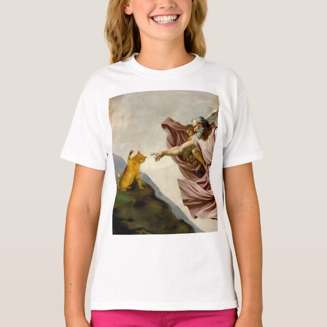 T-shirt The Creation of Purrfection (Devant)