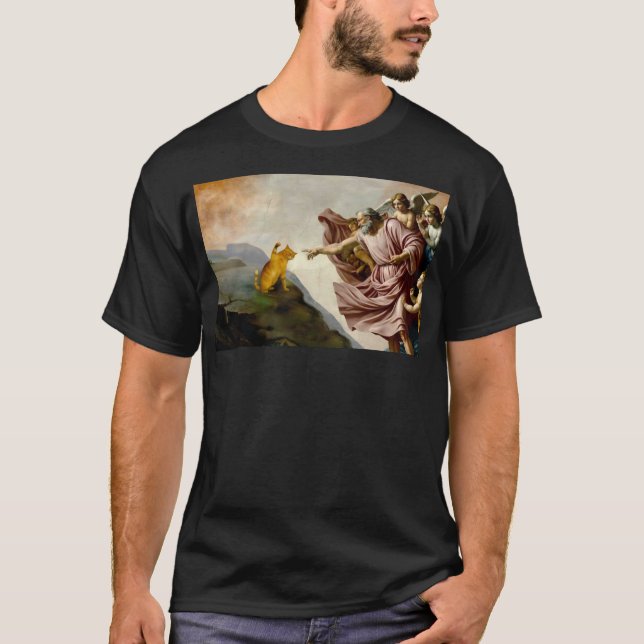 T-shirt The Creation of Purrfection (Devant)