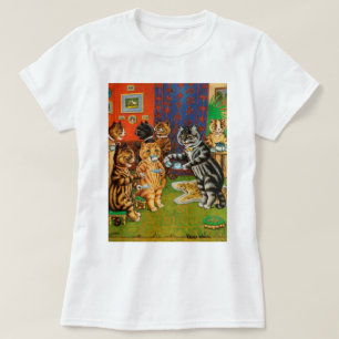 T-shirt Thé de l'après-midi, Louis Wain