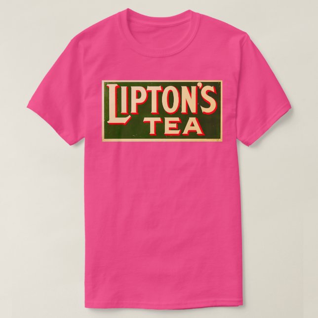T-shirt thé de lipton (Design devant)