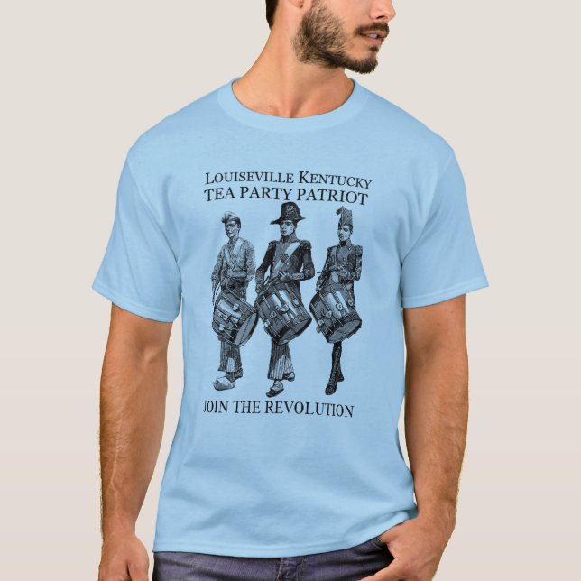 T-SHIRT THÉ DE LOUISVILLE KENTUCKY (Devant)