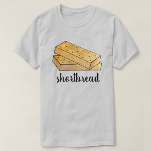 T-shirt Thé de Pain Raccourci écossais Biscuits Boulangeri