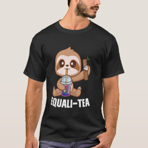 T-shirt Thé de pansexuel de la bulle de thé