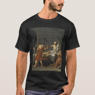 T-shirt The Death Of Socrates By Jacques-Louis David