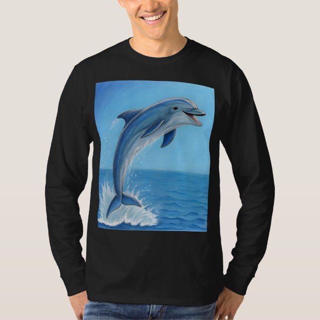 T-shirt The Dolphin’s Silent Dance (Devant)
