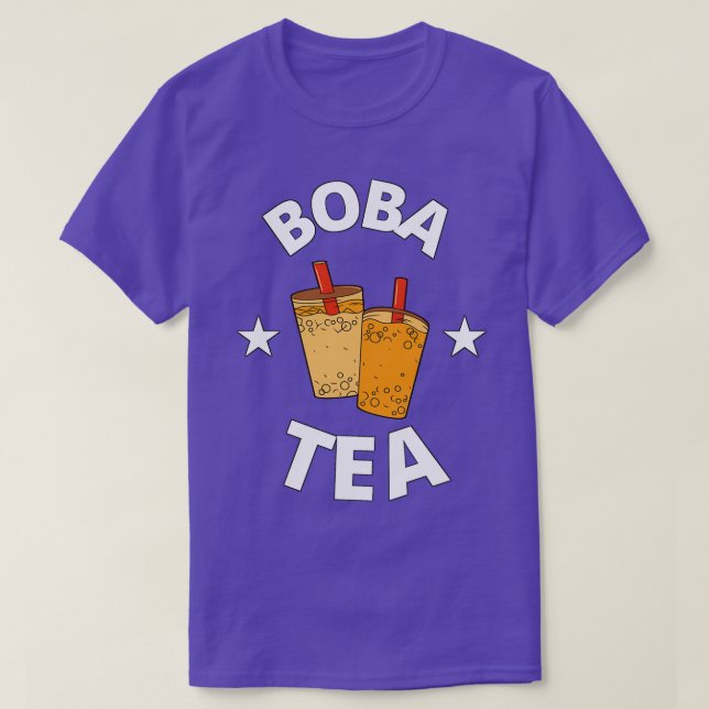 T-shirt Thé double Boba (Design devant)
