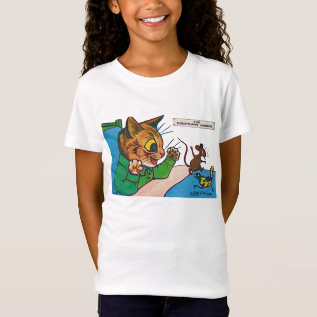 T-Shirt The Dreamland Mascot, Louis Wain (Devant)