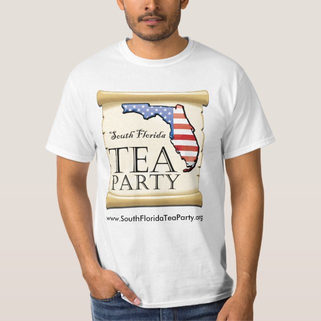 T-shirt Thé du sud de la Floride (Devant)