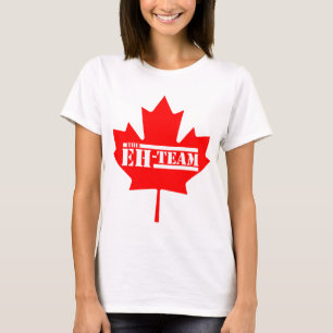 T-shirt The Eh Team Canada Maple Leaf
