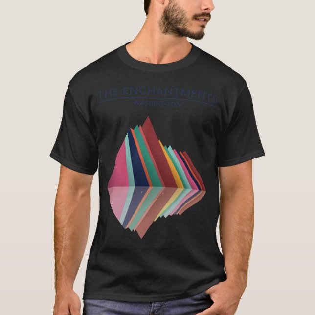 T-shirt The Enchantments Washington (Devant)