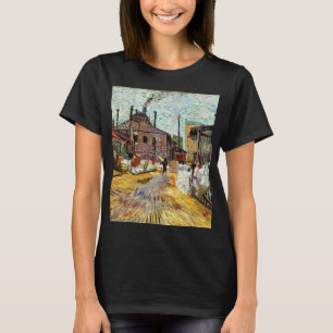 T-shirt The Factory (1887) par Vincent Van Gogh