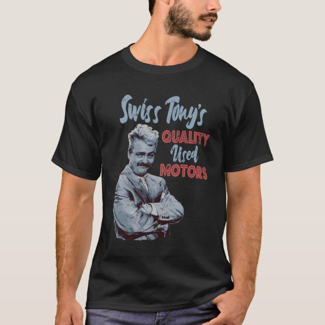 T-shirt The Fast Show Swiss Tony&amp ; 39 ; s Qualité Util (Devant)