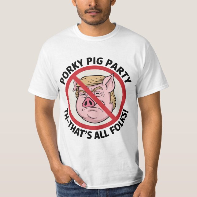 T-shirt The Final Snort: Ending the Political Monopoly (Devant)