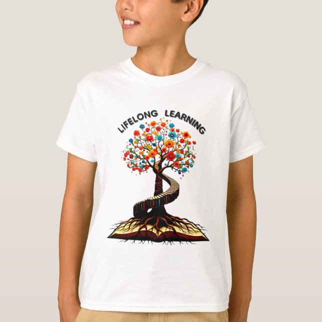 T-shirt The Flourishing Tree of Knowledge (Devant)