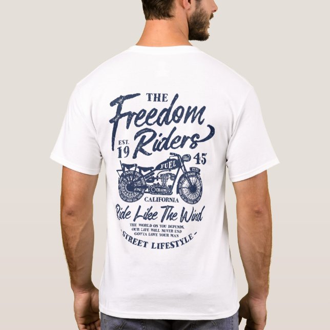 T-shirt The Freedom Riders (Dos)