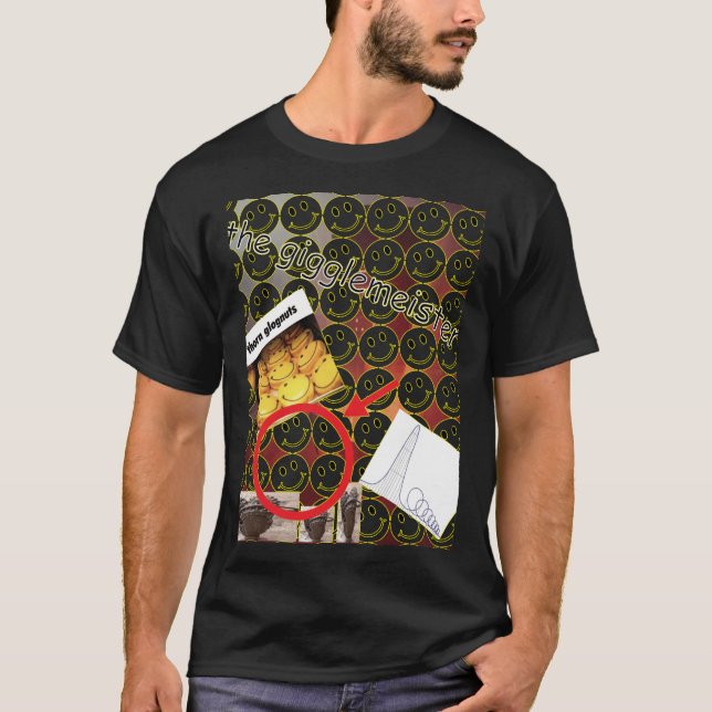 T-shirt The Giggler retro (Devant)