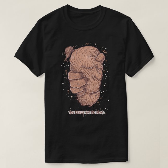 T-shirt The Grabbing Hands. #youreallygotme #inblack (Design devant)