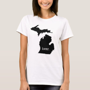 T-shirt The Great Lake State - Bière !