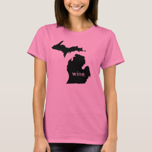 T-shirt The Great Lake State - vin !