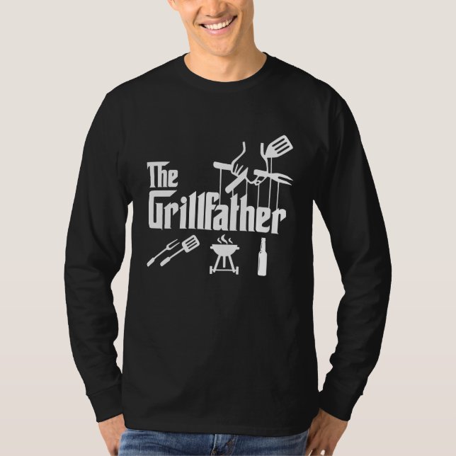 T-shirt The Grillfather (Devant)