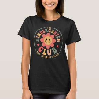 T-shirt The Kindergarten Club Retro Personnalisé