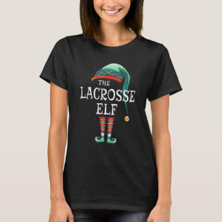 T-shirt The Lacrosse Elf Matching Group Christmas Party Pa