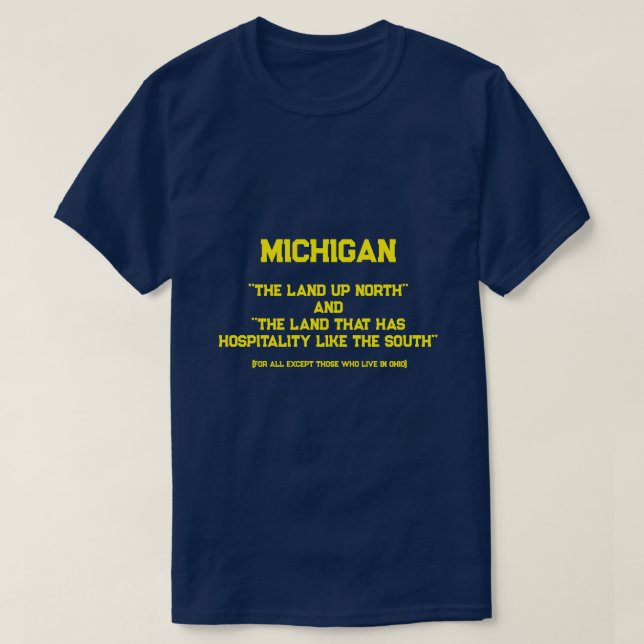 T-shirt The Land Up North (Design devant)