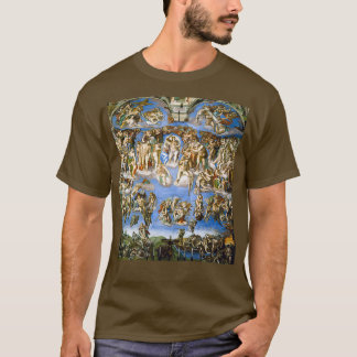 T-shirt The last Judgement Michelangelo