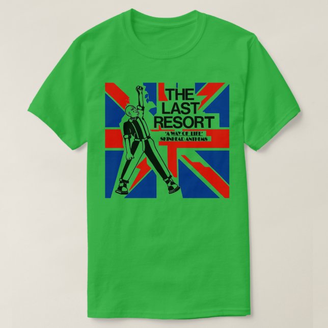 T-shirt The Last Skinhead Way Of Life (Design devant)
