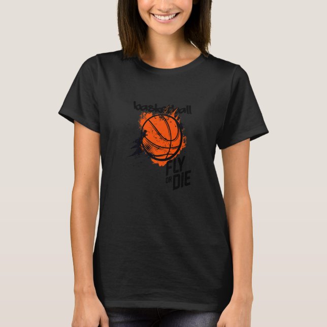 T-shirt The Legend Basketball Slam Dunk For The Basketball (Devant)