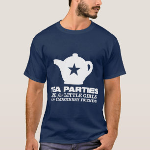 T-shirt thé - les thés sont pour de petites filles