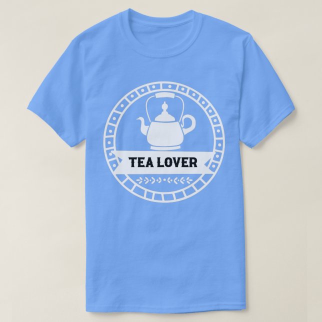T-shirt Thé Lover Retro Vintage (Design devant)