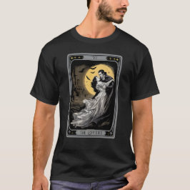 T-shirt The Lovers Tarot Card – Gothic Vampire Dracula and