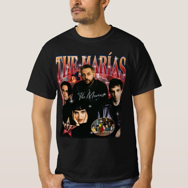 T-shirt The Marías - American indie pop band (Devant)