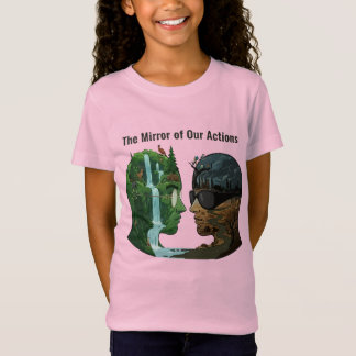 T-Shirt The Mirror of Our Actions: Nature vs Industry 