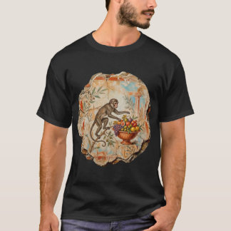 T-shirt The Mischievous Simian: Pompei’s Fruit Thief 