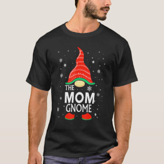 T-shirt The Mom Gnome Family Christmas Pajama Mom Gnome