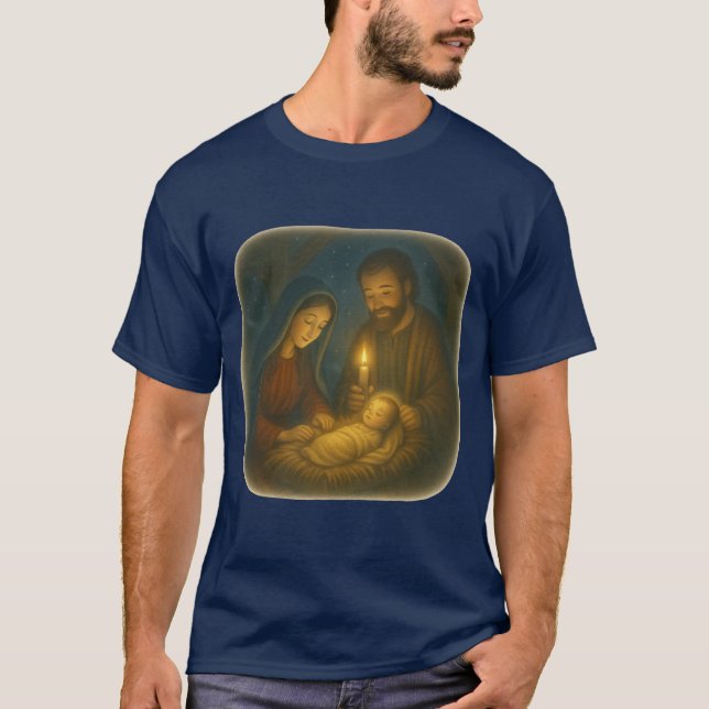 T-shirt  The Nativity Light (Devant)