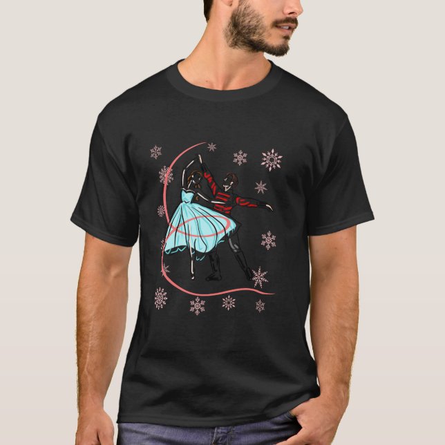 T-shirt The Nutcracker Ballet Clara Dancing with Nutcracke (Devant)