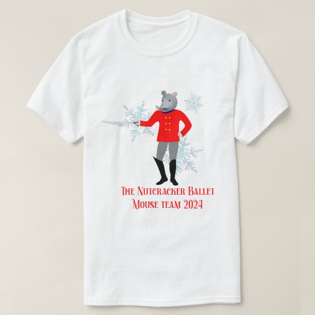 T-shirt The Nutcracker - Mouse Team 2024 (Design devant)