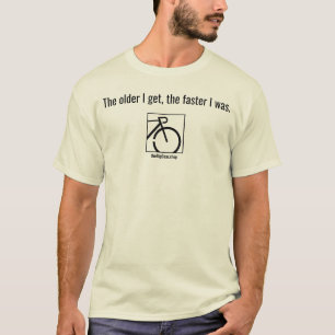 T-shirt The Older I Get Couleurs Claires Hommes