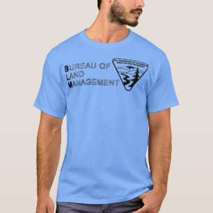 T-shirt The Original BLM Bureau of Land Management Black